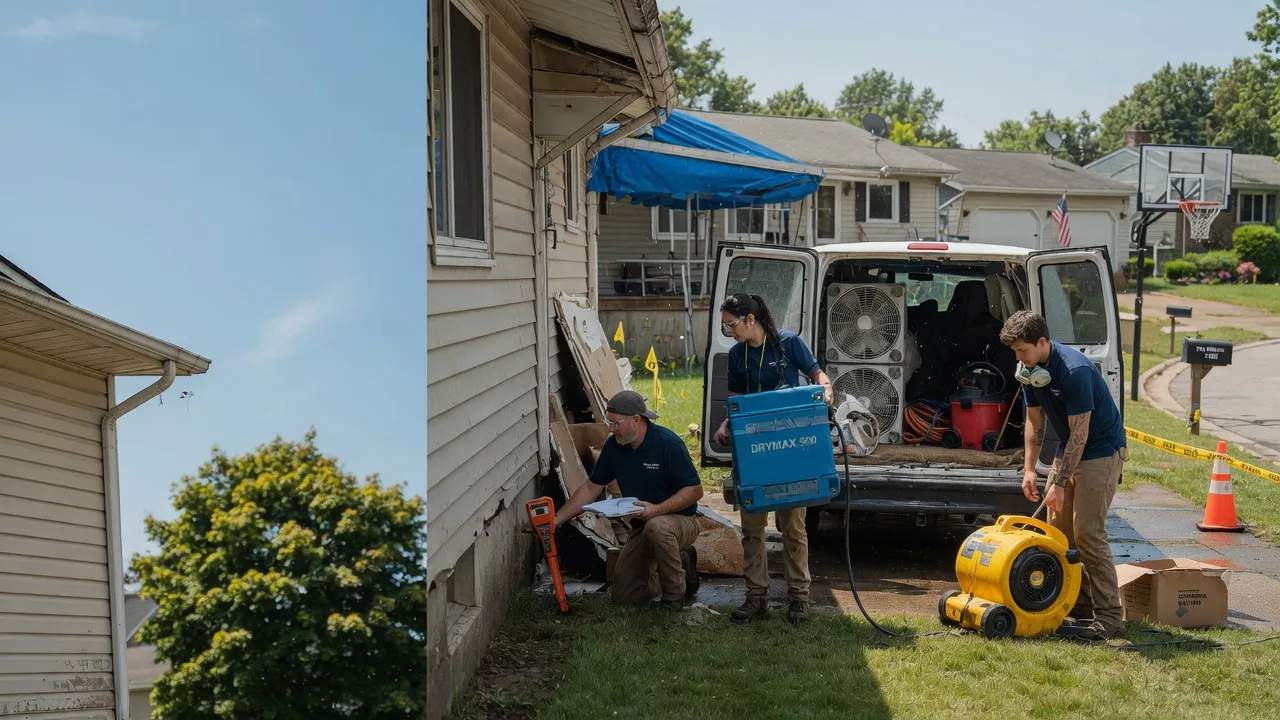 Ceiling Leak Cleanup in Adair, IA near me